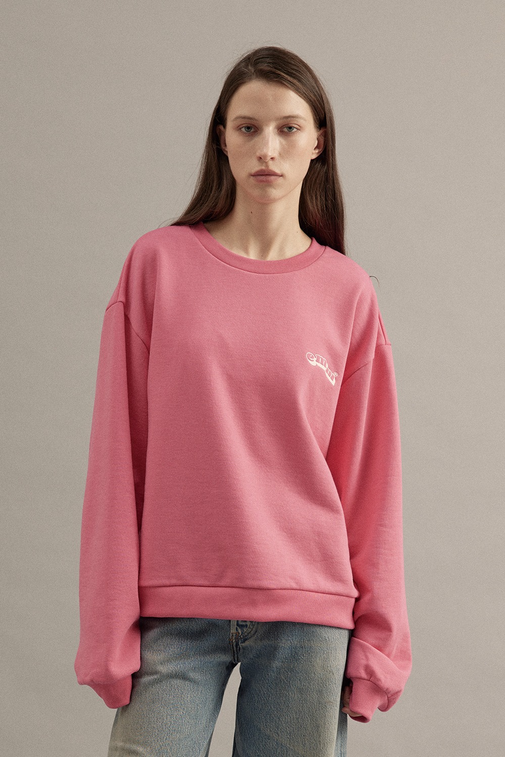 emm Logo Sweatshirt Pink